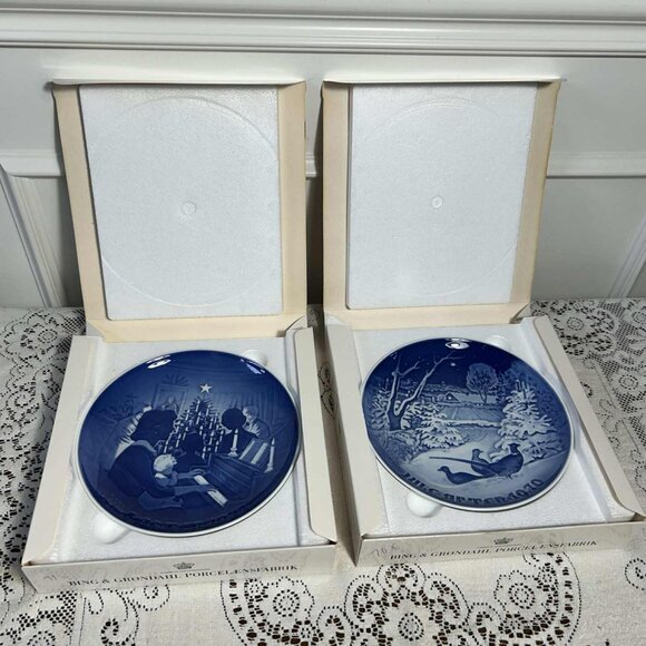 Vintage Bing & Grondahl Jule After Christmas Plates - Picture 1 of 10